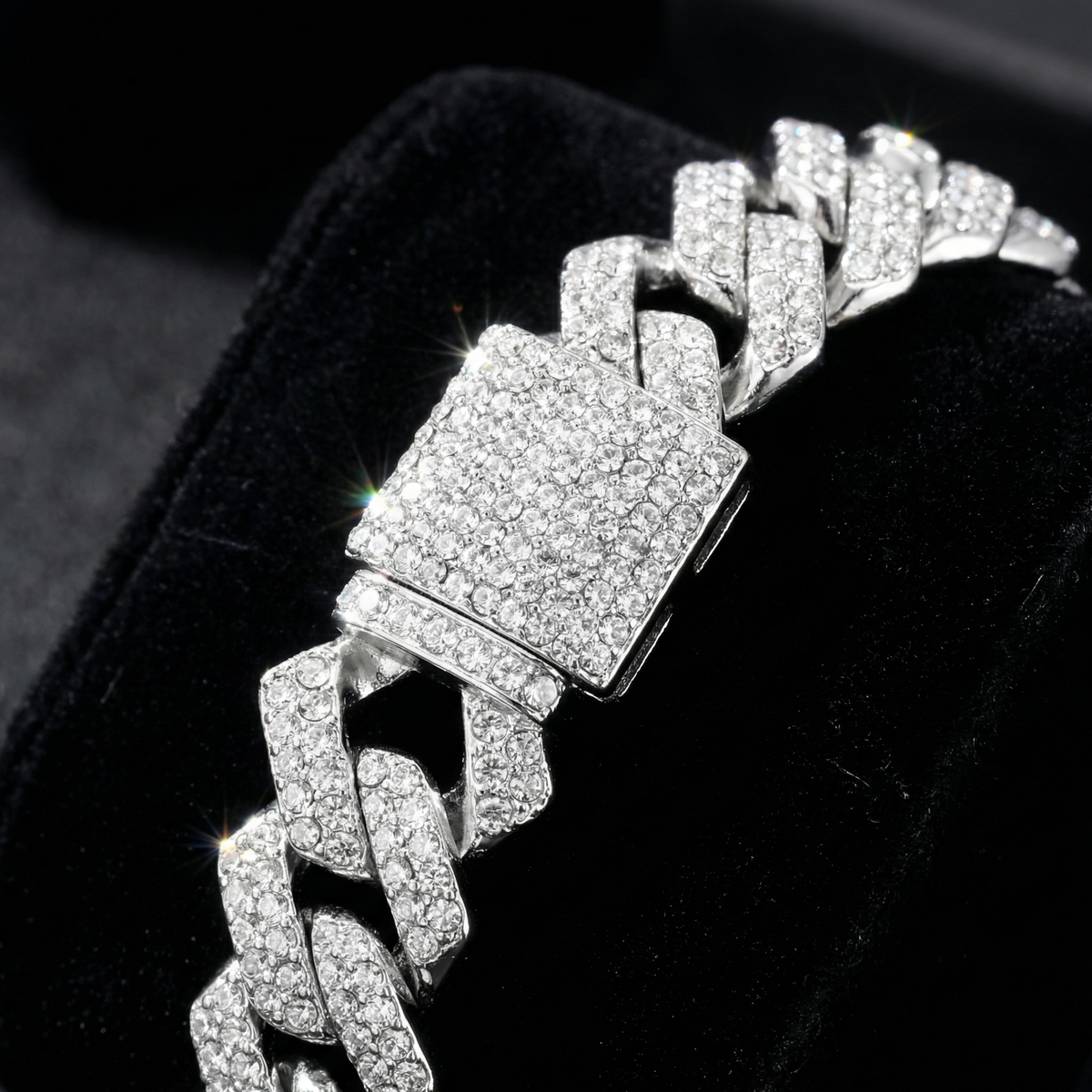 ICED CUBAN BRACELET