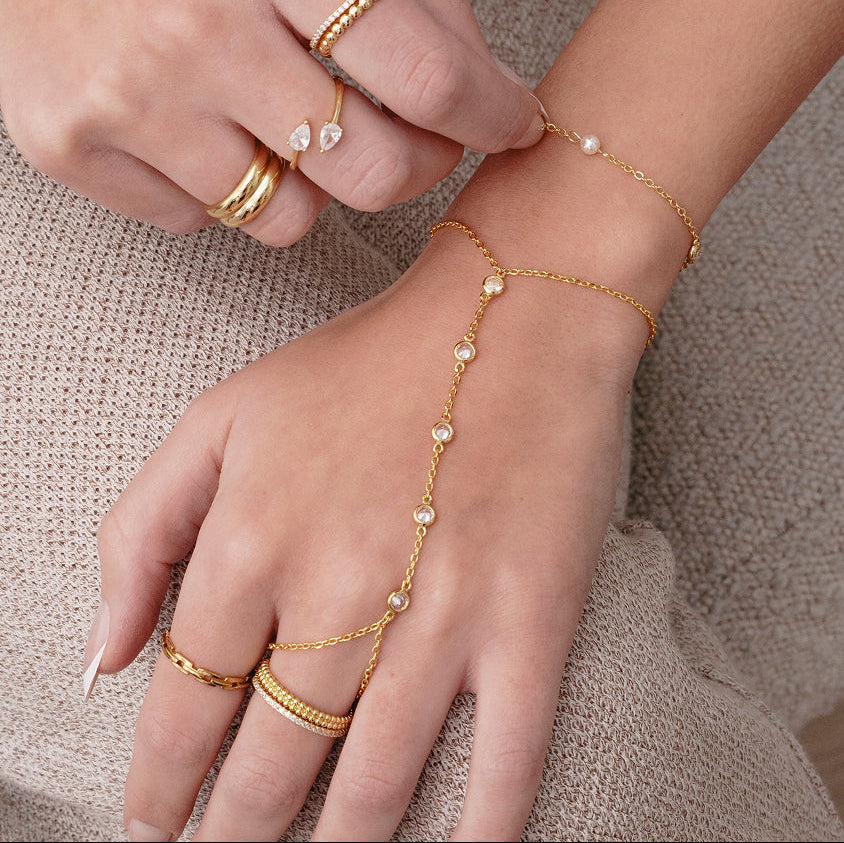 Viral Hand Chains: Anti Tarnish Waterproof