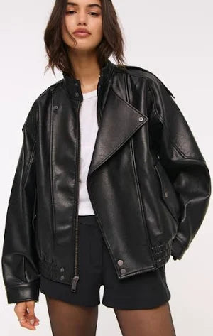 Obsidian Leather Jacket VIP